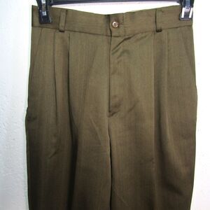 Vintage Free Fall Dazzle Dress Pants Men's Size 28x30 Double Pleated Slacks 80's